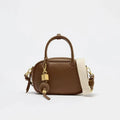 2025 New Luxury Small Bowling Bags Topstitch Shoulder Crossbody Purse Premium Portable Handbags for Women