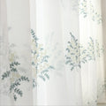 DaiRui New Design Cheap Spring Household Decorative Sheer Embroidery Living Room Kitchen Curtain