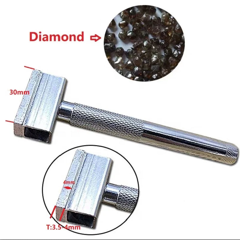 Diamond Grinding Wheel Dressing Tool T3 Sintered Diamond Handle T Bar Dresser for Grinder