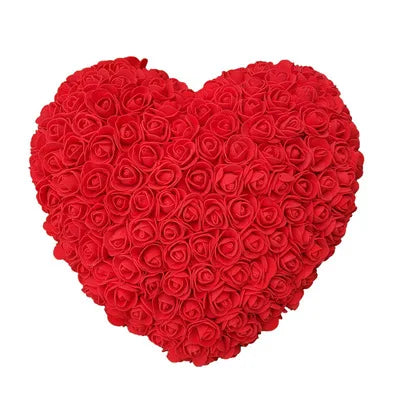 Wholesale Preserved 30cm PE Foam Roses Heart Shaped Rose Girl Surprise Gift Love Rose for Valentine's Day