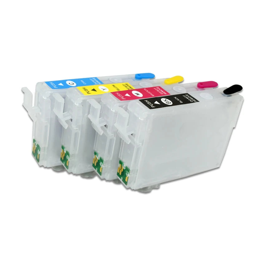 Europe T503 T503XL Refillable Ink Cartridge With Disposable Chip For Epson WF-2960 WF-2965 WF 2960 XP-5200 XP-5205 Printers