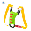 PIAO YU High Quality Outdoor Sports Green Slingshot Resin Material with Rubber Band for Hunting & Fishing Christmas Present Gift