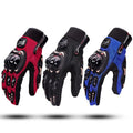 Summer Motorcycle Full Finger Gloves Breathable Motorbike Gloves Anti-slip Motocross Protective Racing Gloves for Motorcyclist MegaBDM