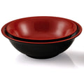 Unbreakable Eco-Friendly Japanese Restaurant Serving Large Two-Tone 8-Inch Melamine Ramen Soup Bowl