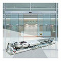 DEPER DSH-250 2x250kg Heavy Duty Automatic Frameless Aluminum Sliding Door Glass Sensor Door