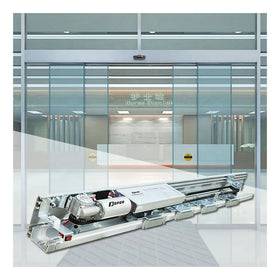 DEPER DSH-250 2x250kg Heavy Duty Automatic Frameless Aluminum Sliding Door Glass Sensor Door