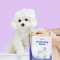 Eco-friendly Pet Bath Natural Smooth and Mild Deodorizing Dog Cat Body Wash Cleaning Shampoo Sheets