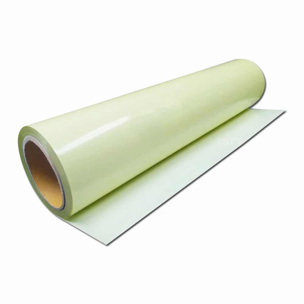 Emergency Exit Warning Photolumines Glow in the Dark Reflective Material Vinyl Sheeting Photoluminescent Film for Safety Exit
