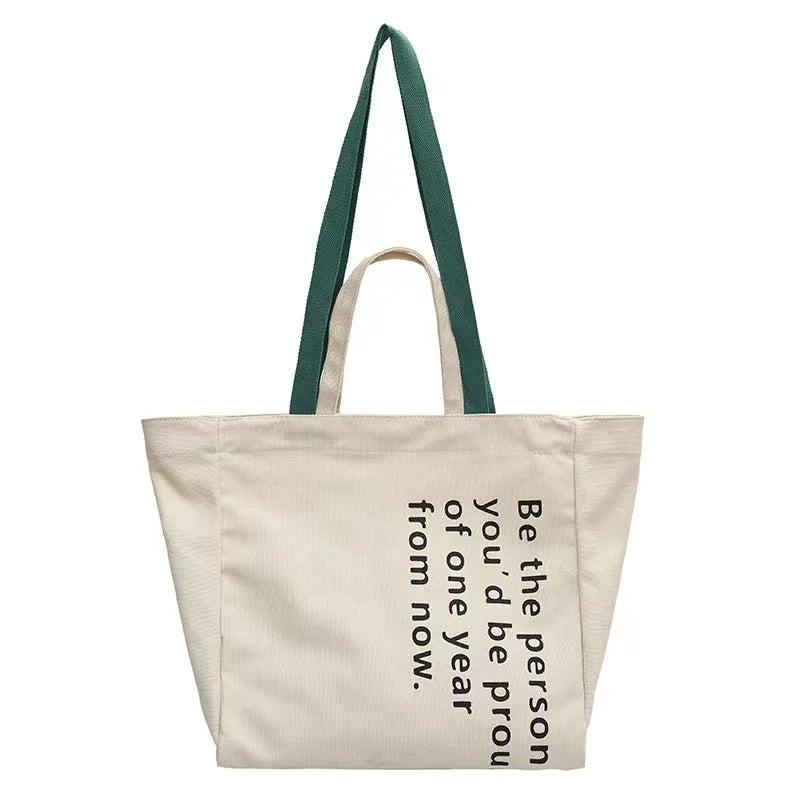 Promotional Logo Organic Custom Printed Tote Bag Cotton Tote Bags for Women