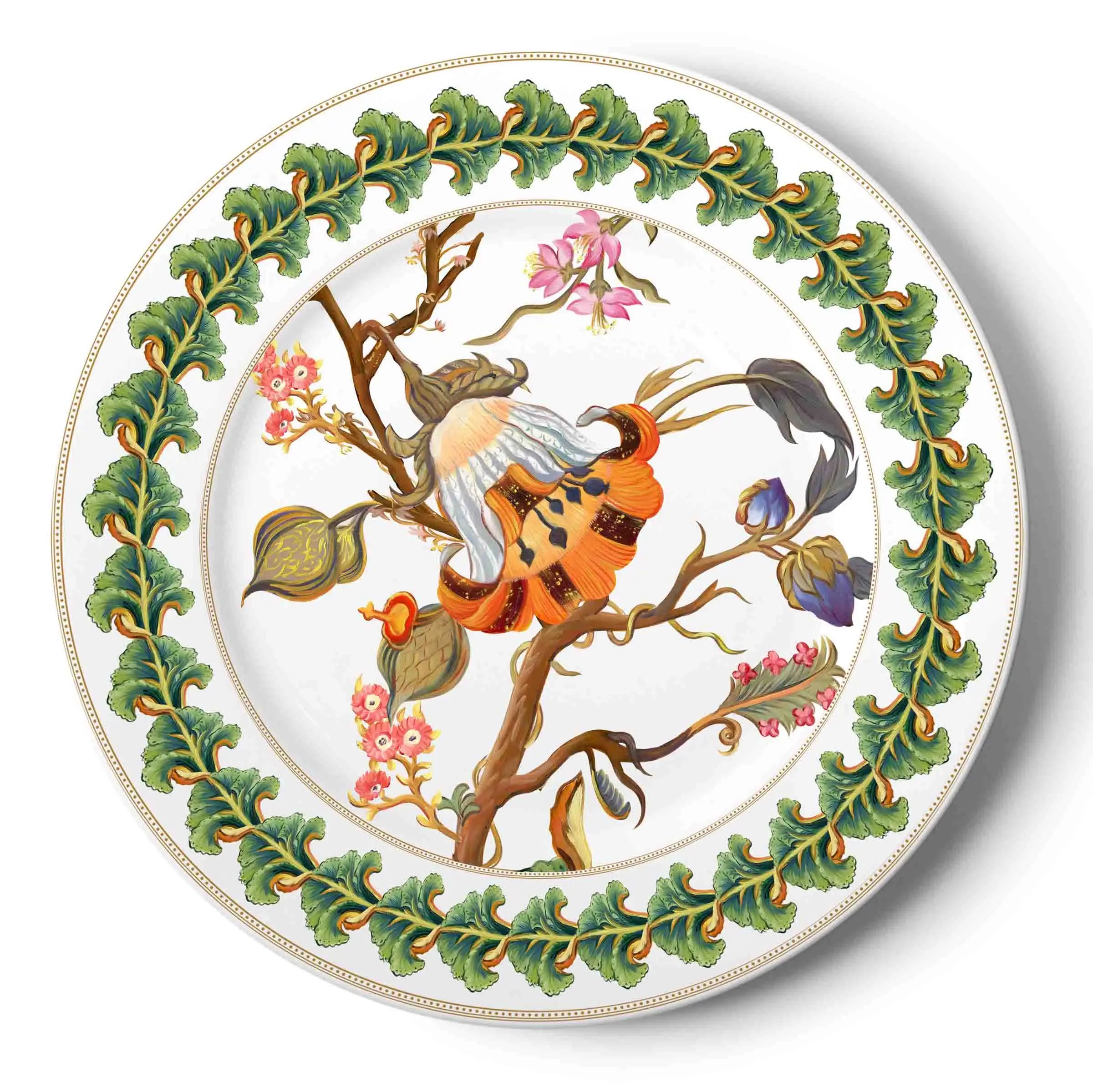 Factory Custom Fine Bone China Kitchen Plates Set Ceramic Dinnerware Sets Porcelain Dinner Set