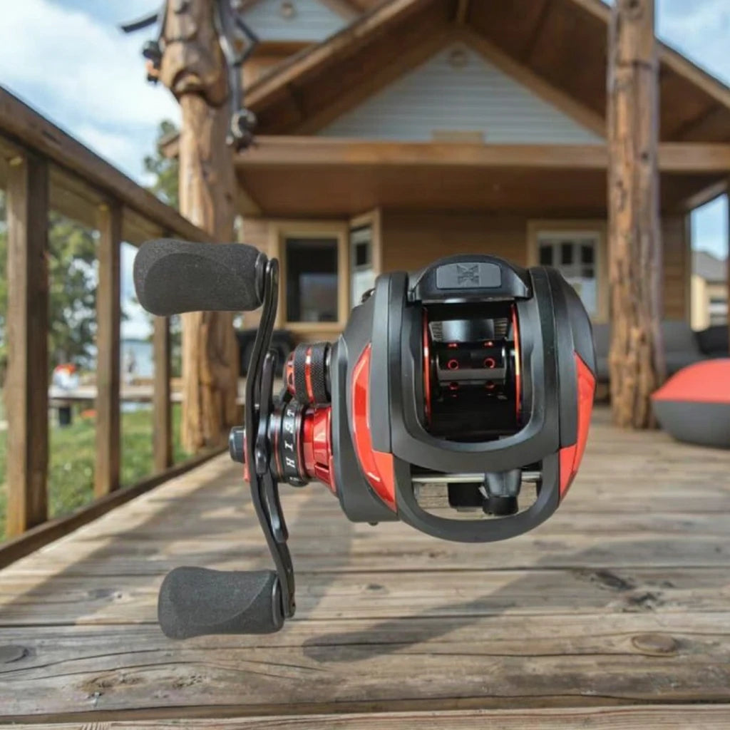 Histar OEM TA Drag Baitcasting Reel Precision CNC Nachined Main Gears 5+1BB-9+1BB for Streaming River Lake Available Plastic