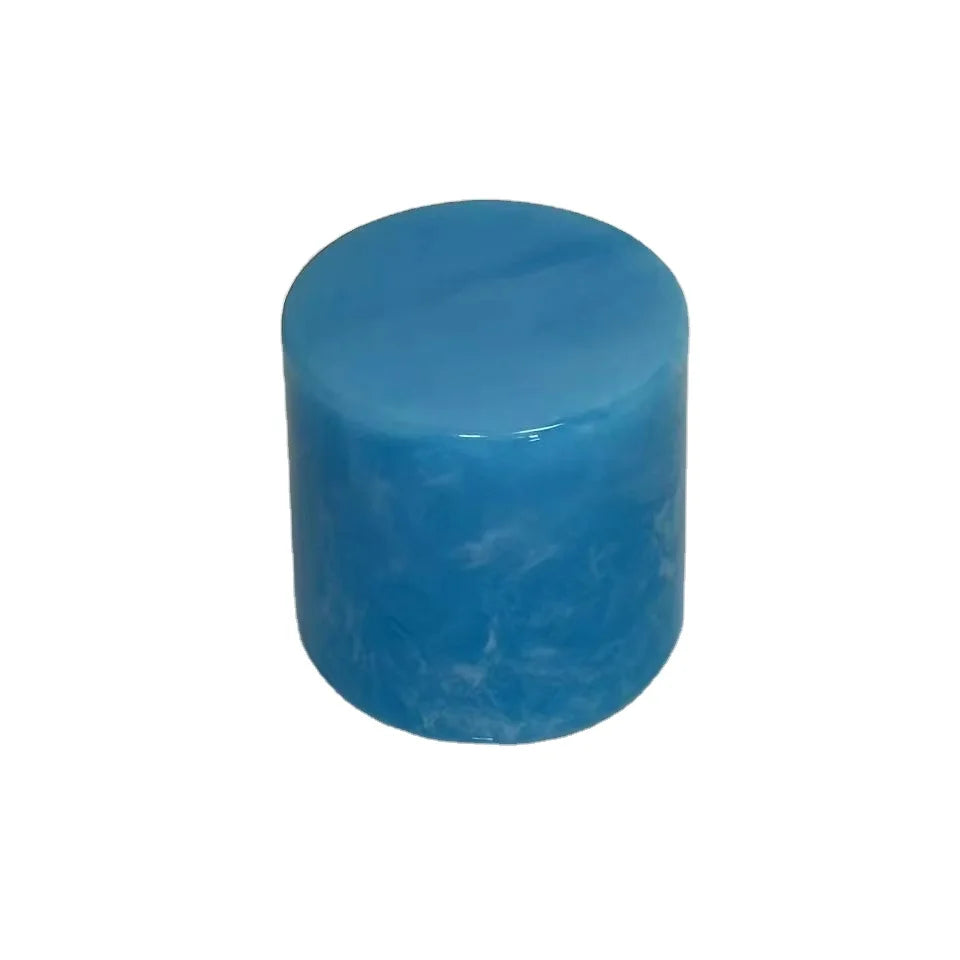 FEA15 15mm Round Cylinder Perfume Bottle Cap Blue Perfume Over Cap