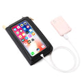 MIYIN RFID Wallet Transparent Touch Screen Purse Mini Mobile Phone Bags Handbags Small Crossbody Cellphone Purse Women Hand Bags