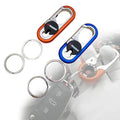 Wholesale Engraved Zinc Alloy Car Accessories Sublimation Logo Designer Blanks Custom Metal Keychain