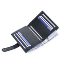 2025 Fashion Pu Leather  Wallet Men's Short Multi-card Card Holder Coin Purse for Men