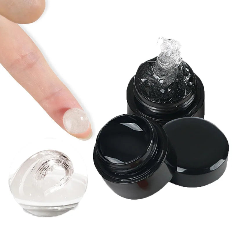Factory Hot Selling Korea Style Uv Nail Art Gel Polish Pudding Modeling Gel Polish Solid Glue Gel