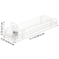 Clear Supermarket T-Divider Shelving Dividers Shelf Divider Breakable Warehouse Acrylic Fridge Shelf Dividers