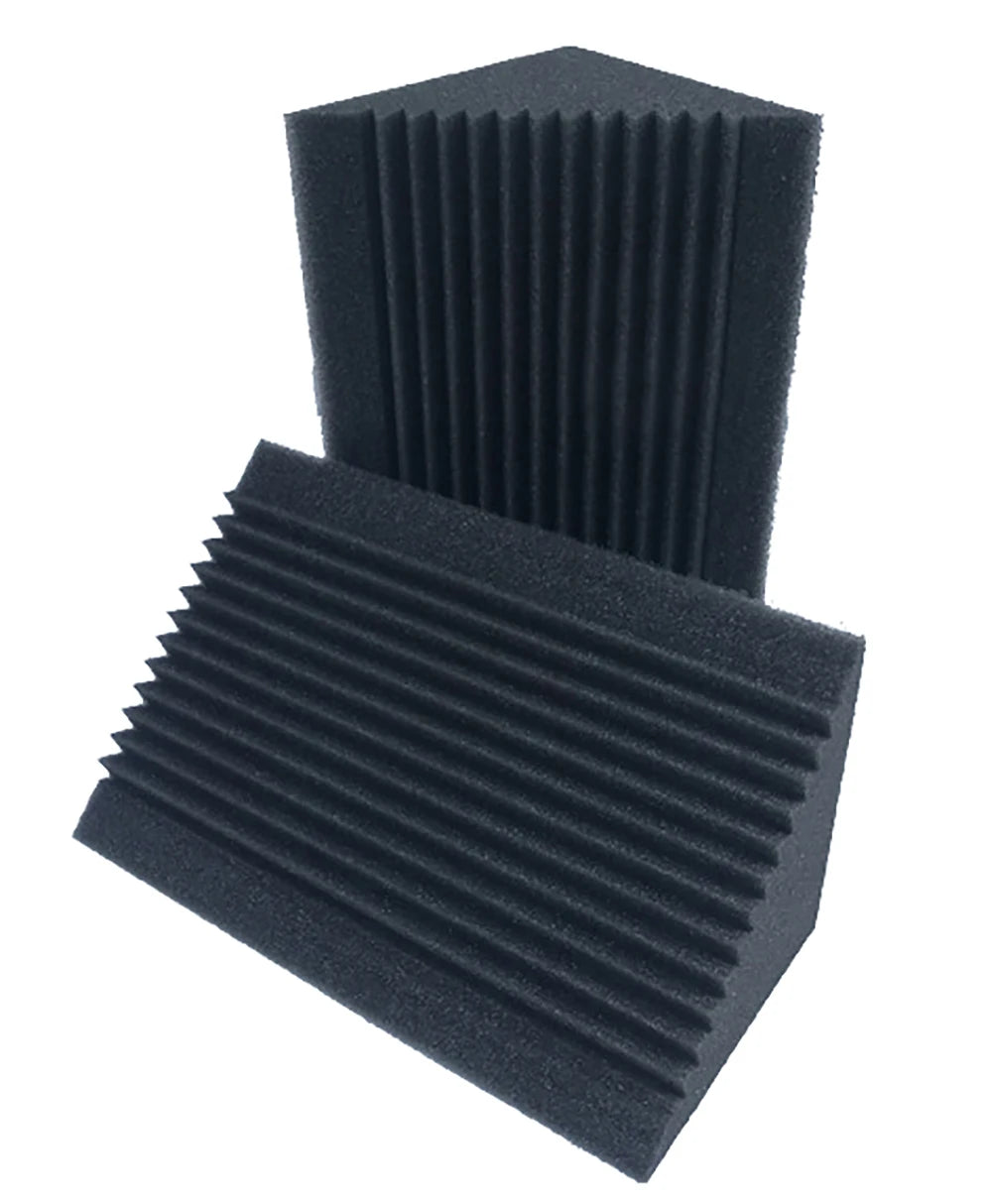 YuanYuan Hot Selling OEM Accept Recording Studios Soundproof Flame Retardant Sound Absorbing Foam Bass Trap for Room Corners