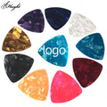 Acoustic Guitar Pickups 0.46mm 0.71mm 0.96mm 1.0mm 1.2mm Celluloid Material Custom Image OEM Guitar Pick Guitar Accessories