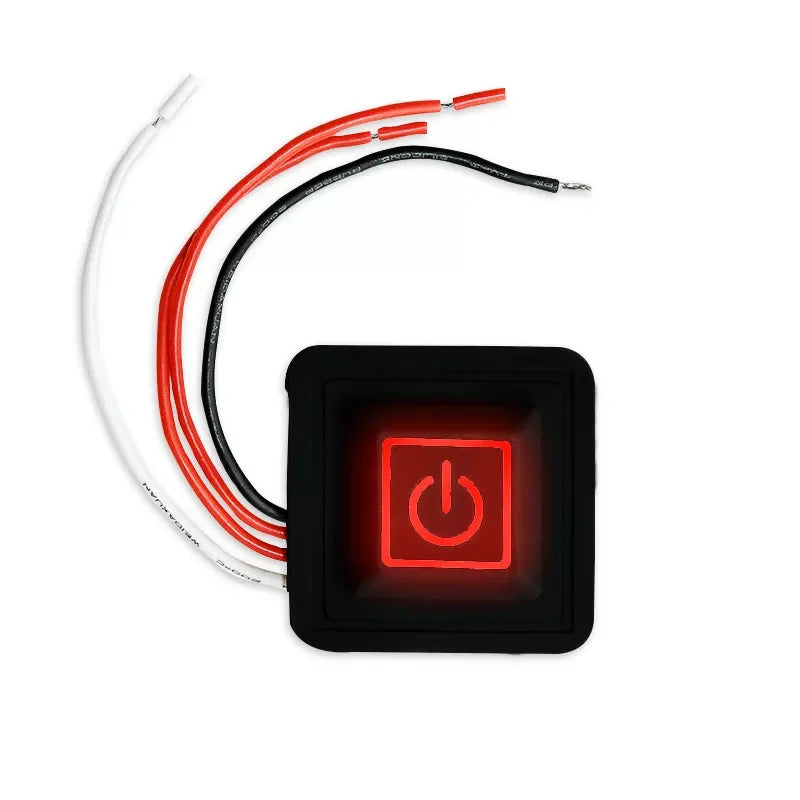 Hot Sale LED Display Build-in Micro USB Push Button Switch for Heated Clothing