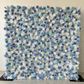 Castle Wedding Decoration Backdrop White Rose Greenery Roll up Flowers Panels Flower Wall Backdrop