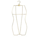 Swimwear Hanger Wire Swimwear Light Luxury Adult Women's Bikini Rack Golden Metal Hanger Clothing Store Swimsuit Display
