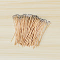 Innovative Coated Paper Woven Wick Pre-set Film Ensures Stable Burning Natural and Eco-friendly Wood Core Alternative