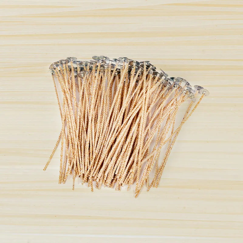 Innovative Coated Paper Woven Wick Pre-set Film Ensures Stable Burning Natural and Eco-friendly Wood Core Alternative