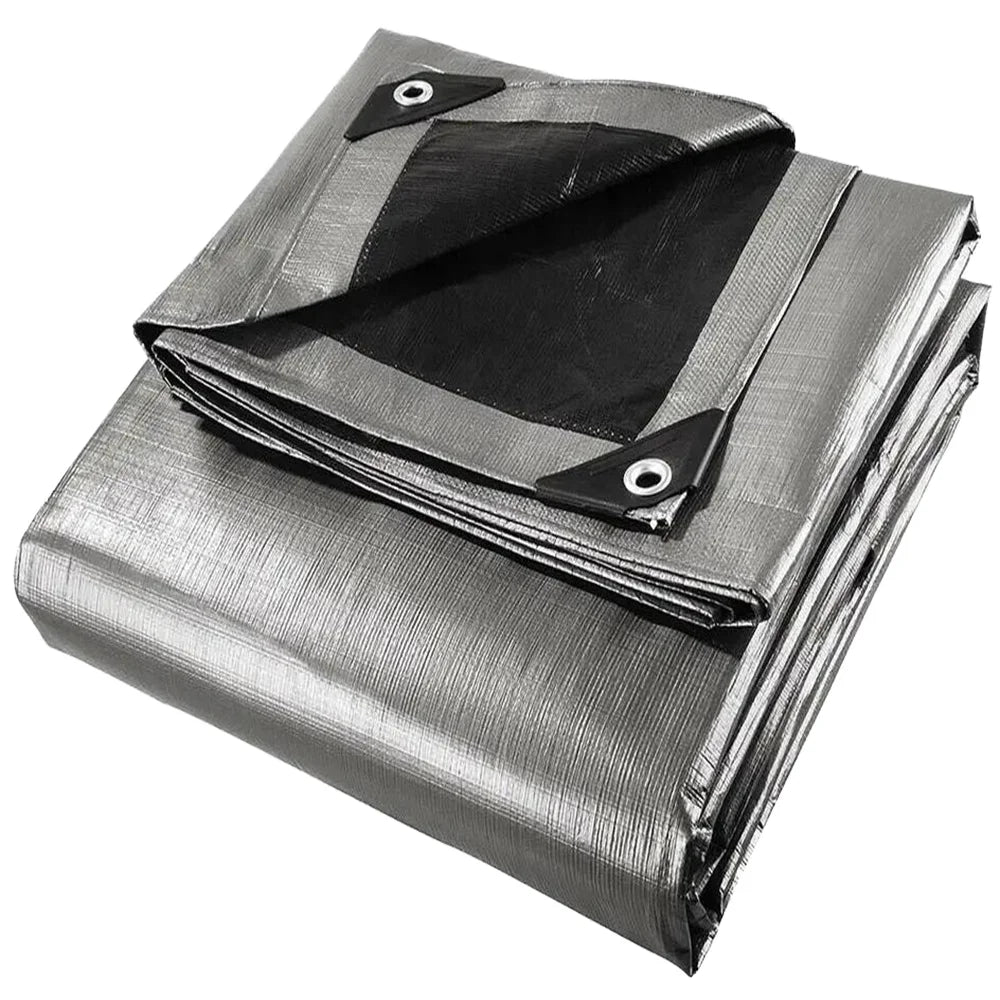 PE Tarpaulin Waterproof Cloth Rainproof Garden Outdoor Awning Shade Pattern Coated Boat Truck Pet Dog House Cover