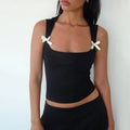 With a Bow Beautiful Short Blouses Wholesale Blouses Korea Cute Blouses for Women