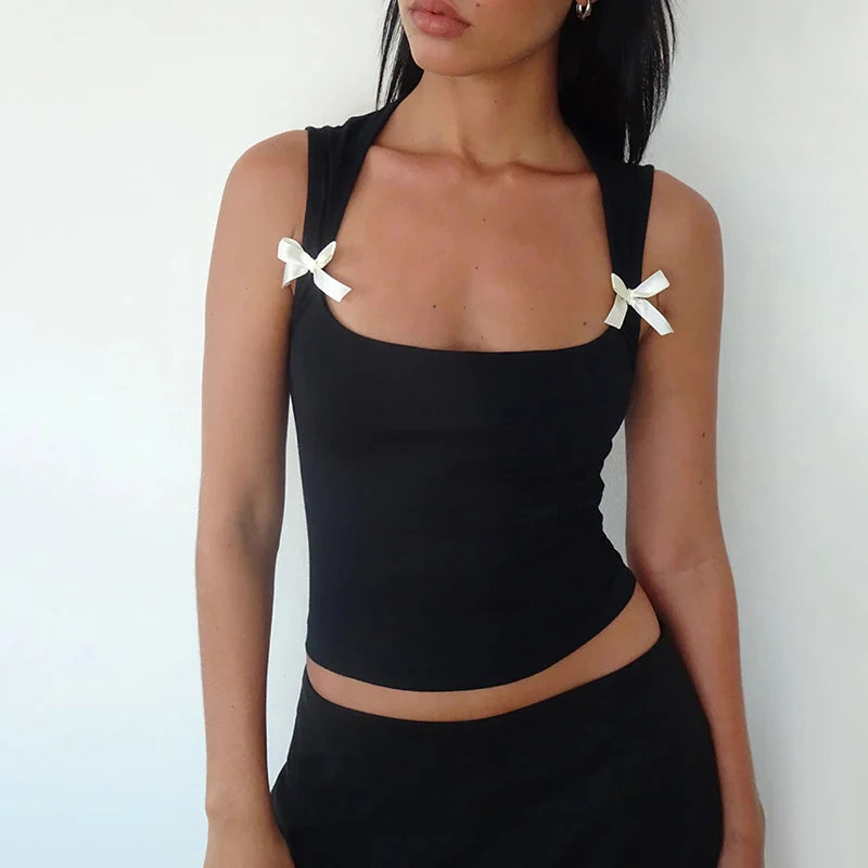 With a Bow Beautiful Short Blouses Wholesale Blouses Korea Cute Blouses for Women
