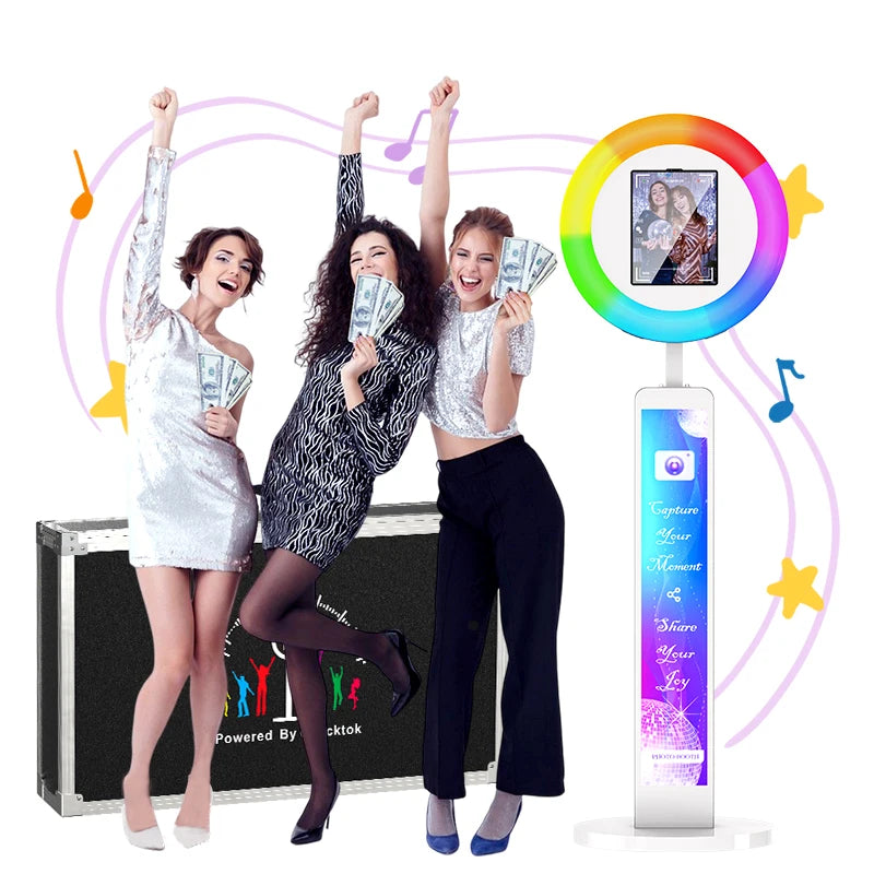 Free Shipping MWE US Stock Supports Chacktok ipad Photo Booth Full Size Fit Fast Delivery Local After-Sales Service