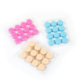 Wireless Earplug Sleep Well Soft Premium Silicone Earplugs 6/4 Pairs Reusable Sleeping Silicone Ear Plugs Adult Ear Plugs