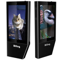 55 65 Inch Interactive Vertical Touch Screen Kiosk Lcd Screen Display Advertisements Ip65 Outdoor Digital Signage Display Hd&mi