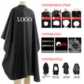 Custom Hair Salon Cape with Sleeve OEM Customized Logo for Hair Dressing Barbershop