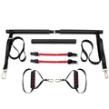 Indoor Adjustable Portable Home Gym Yoga Workout Equipment OEM Custom LOGO 3 Section Exercise Stick Pilates Bar Kit