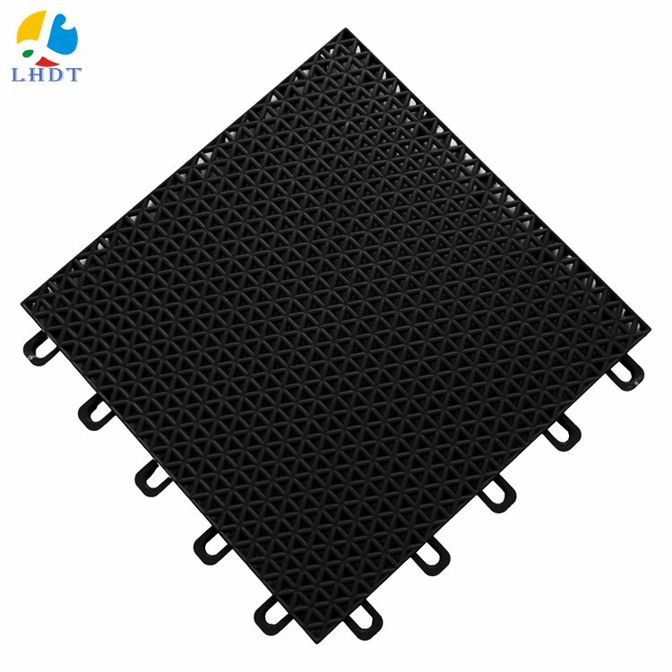 Portable Outdoor PP Plastic Interlocking Removable Basketball Court Sports Flooring
