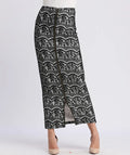 Loriya Clearance Design Women Islamic Clothing Black Lace Women Skirt Elegant Summer Skirt