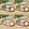 Hot Sale Back to School Gift Bow Pencil Pendant 2D Acrylic Earrings for Teacher