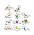 Multi Shape Dinosaur Cookie Moulds Baking Tools Stainless Steel Cookie Cutter