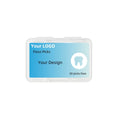 Bulk OEM 50 Picks Per Box Easy Glide Eco Natural Dental Floss Pick Plastic in Custom Box Container