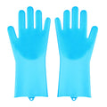 Home Kitchen Tool 180g Multifunction BPA Free for Vegetable and Fruit Dish Wash Washing Silicone Cleaning Kitchen Gloves