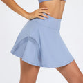 New Arrival Custom Logo Mesh Breathable Shorts Lining 2 in 1 Tennis Badminton Golf Mini Skirt Workout Sports Fitness for Women