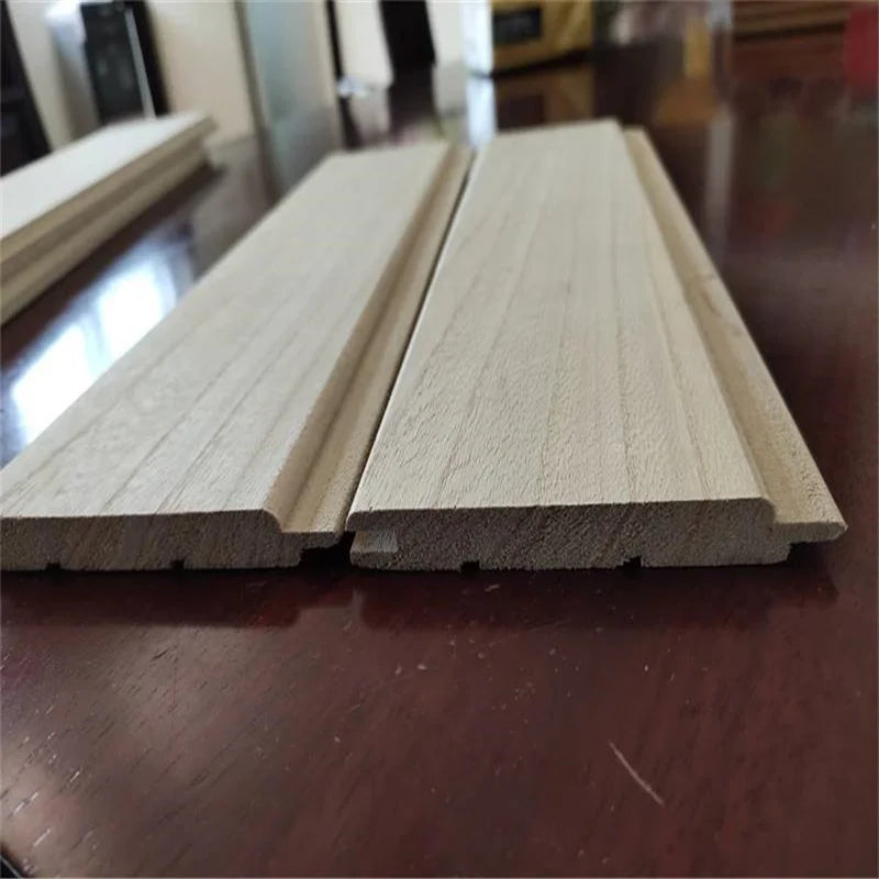 Wholesale Indoor Interior Paulownia Wood Wall Panel Chinese Factory Paulownia Wood Panel