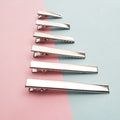 Handmade DIY Metal square Duckbill Clip 100pcs/set Hair Accessories Hairpins for Women