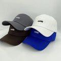 Wholesale New Casual Sunshade Cotton 6 Panel Sports Running Cap  Custom Embroidery Logo Men Women Baseball Cap