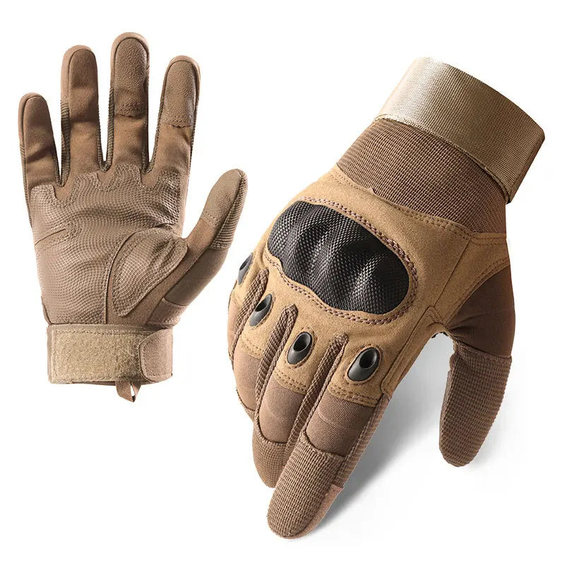 Full Finger Touchscreen Hard Knuckle Motorcycle Tactical Training Shooting Outdoor Gloves