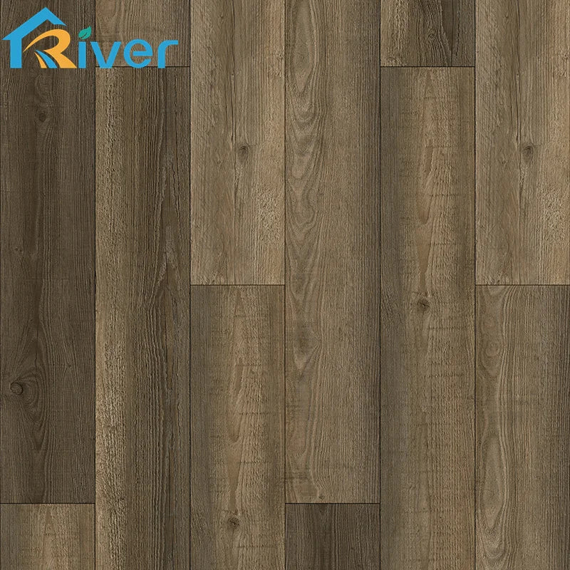 Decorative Flooring I4F Click Manufacturer   Vinyl Flooring  Stone Plastic Composite  Flooring 4/5mm