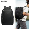 Wholesale Large Capacity Layered Storage Laptop Backpack Nylon Leather Waterproof Lightweight Outdoor Commuting Laptop Bag