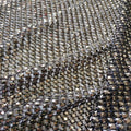 Wholesale Silver Crystal square Diamonds Fabric Size 6*6 Rhinestones Lace Stone Mesh Fabric for Cloth
